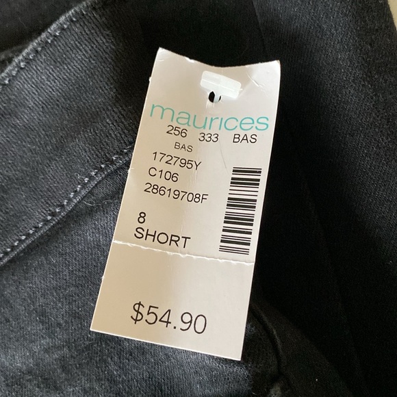 Plus Size m jeans by maurices Black Flare High Rise Jean - Picture 4 of 7